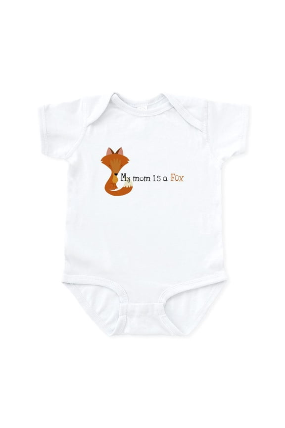 - My Mom Is A Fox Body Suit - Baby Light Bodysuit, Size Newborn - 24 Months