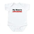 thumbnail image 1 of CafePress - My Mom Is Awesome Body Suit - Baby Light Bodysuit, Size Newborn - 24 Months, 1 of 4