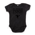 thumbnail image 1 of CafePress - My Mom Is Stronger Than Your Dad Body Suit - Cute Infant Bodysuit Baby Romper, 1 of 1