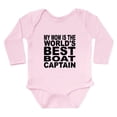 thumbnail image 1 of CafePress - My Mom Is The Worlds Best Boat Captain Body Suit - Long Sleeve Cotton Baby Bodysuit, 1 of 4