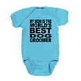 thumbnail image 1 of CafePress - My Mom Is The Worlds Best Dog Groomer Body Suit - Cute Infant Bodysuit Baby Romper - Size Newborn - 24 Months, 1 of 3