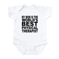 thumbnail image 1 of CafePress - My Mom Is The Worlds Best Physical Therapist Body - Baby Light Bodysuit, Size Newborn - 24 Months, 1 of 4