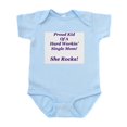 thumbnail image 1 of CafePress - My Mom Rocks! Infant Creeper - Baby Light Bodysuit, Size Newborn - 24 Months, 1 of 4