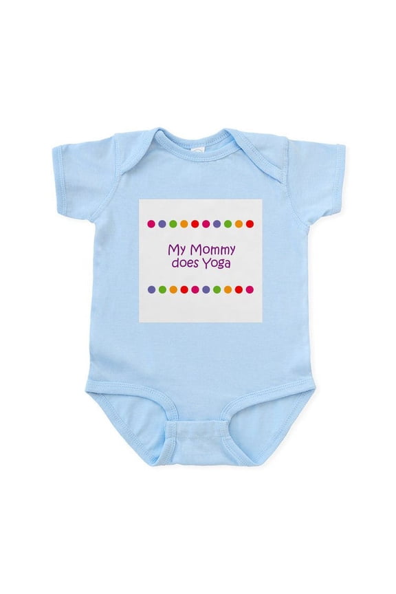 - My Mommy Does Yoga Infant Bodysuit - Baby Light Bodysuit, Size Newborn - 24 Months