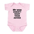 thumbnail image 1 of CafePress - My Mommy Doesn’T Want Your Advice Body Suit - Baby Light Bodysuit, Size Newborn - 24 Months, 1 of 4