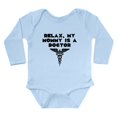 thumbnail image 1 of CafePress - My Mommy Is A Doctor Body Suit - Long Sleeve Cotton Baby Bodysuit, 1 of 4