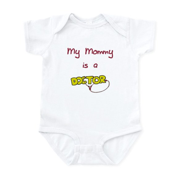CafePress - My Mommy Is A Doctor Infant Bodysuit - Baby Light Bodysuit, Size Newborn - 24 Months