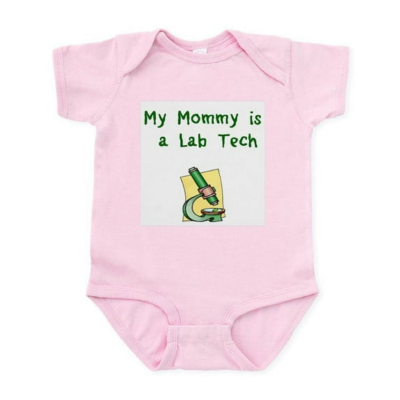 CafePress - My Mommy Is A Lab Tech Infant Bodysuit - Baby Light Bodysuit, Size Newborn - 24 Months