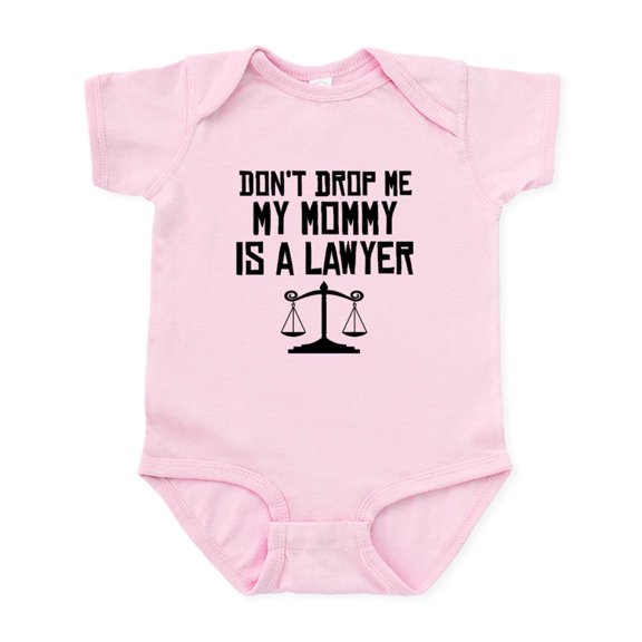 CafePress - My Mommy Is A Lawyer Body Suit - Baby Light Bodysuit, Size Newborn - 24 Months