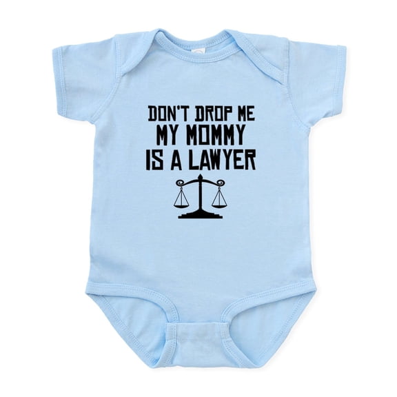 CafePress - My Mommy Is A Lawyer Body Suit - Baby Light Bodysuit, Size Newborn - 24 Months