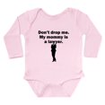 thumbnail image 1 of CafePress - My Mommy Is A Lawyer Body Suit - Long Sleeve Cotton Baby Bodysuit, 1 of 4