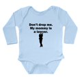 thumbnail image 1 of CafePress - My Mommy Is A Lawyer Body Suit - Long Sleeve Cotton Baby Bodysuit, 1 of 4