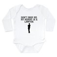 thumbnail image 1 of CafePress - My Mommy Is A Lawyer Body Suit - Long Sleeve Cotton Baby Bodysuit, 1 of 4