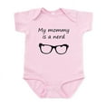 thumbnail image 1 of CafePress - My Mommy Is A Nerd Body Suit - Baby Light Bodysuit, Size Newborn - 24 Months, 1 of 4