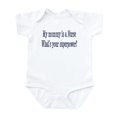 thumbnail image 1 of CafePress - My Mommy Is A Nurse Infant Bodysuit - Baby Light Bodysuit, Size Newborn - 24 Months, 1 of 4