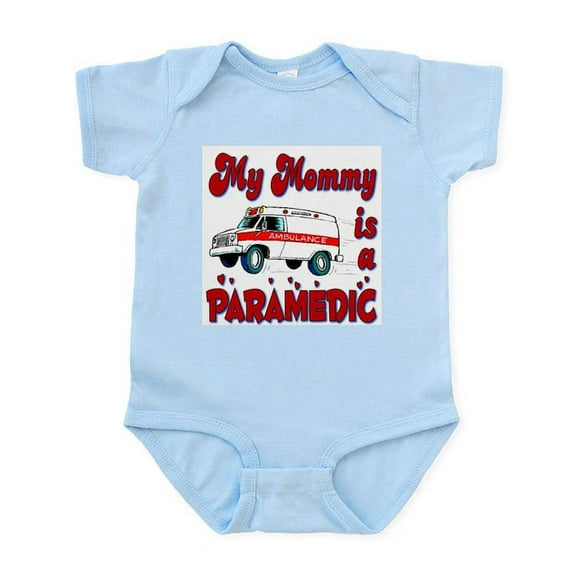 CafePress - My Mommy Is A Paramedic Infant Bodysuit - Baby Light Bodysuit, Size Newborn - 24 Months