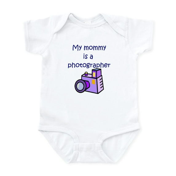 CafePress - My Mommy Is A Photographer Infant Bodysuit - Baby Light Bodysuit, Size Newborn - 24 Months