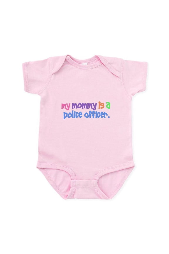 - My Mommy Is A Police Officer PASTEL Infant Bodysui - Baby Light Bodysuit, Size Newborn - 24 Months