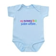 thumbnail image 1 of CafePress - My Mommy Is A Police Officer PASTEL Infant Bodysui - Baby Light Bodysuit, Size Newborn - 24 Months, 1 of 4