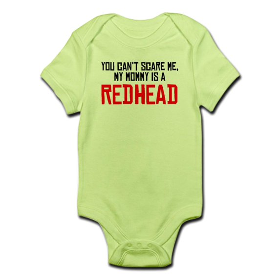 CafePress - My Mommy Is A Redhead Body Suit - Baby Light Bodysuit