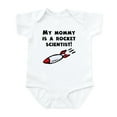 thumbnail image 1 of CafePress - My Mommy Is A Rocket Scientist Body Suit - Baby Light Bodysuit, Size Newborn - 24 Months, 1 of 4