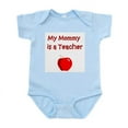 thumbnail image 1 of CafePress - My Mommy Is A Teacher Infant Bodysuit - Baby Light Bodysuit, Size Newborn - 24 Months, 1 of 4