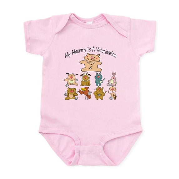 CafePress - My Mommy Is A Veterinarian Baby/Toddler Bodysuit - Baby Light Bodysuit, Size Newborn - 24 Months