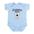 thumbnail image 1 of CafePress - My Mommy Is The Words Best Dentist Body Suit - Baby Light Bodysuit, Size Newborn - 24 Months, 1 of 4