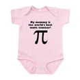 thumbnail image 1 of CafePress - My Mommy Is The Words Best Math Teacher Body Suit - Baby Light Bodysuit, Size Newborn - 24 Months, 1 of 4