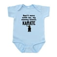 thumbnail image 1 of CafePress - My Mommy Knows Karate Body Suit - Baby Light Bodysuit, Size Newborn - 24 Months, 1 of 4