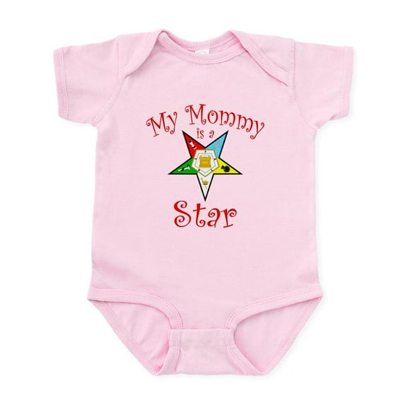CafePress - My Mommy's A Star Infant Bodysuit - Baby Light Bodysuit, Size Newborn - 24 Months
