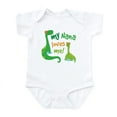 thumbnail image 1 of CafePress - My Nana Loves Me Dinosaur Infant Bodysuit - Baby Light Bodysuit, Size Newborn - 24 Months, 1 of 4
