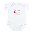 thumbnail image 1 of CafePress - My Nanny And She Loves Me! Body Suit - Baby Light Bodysuit, Size Newborn - 24 Months, 1 of 4