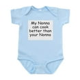 thumbnail image 1 of CafePress - My Nonna Can Cook Better Infant Bodysuit - Baby Light Bodysuit, Size Newborn - 24 Months, 1 of 4