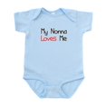 thumbnail image 1 of CafePress - My Nonna Loves Me Infant Bodysuit - Baby Light Bodysuit, Size Newborn - 24 Months, 1 of 4