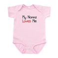 thumbnail image 1 of CafePress - My Nonna Loves Me Infant Bodysuit - Baby Light Bodysuit, Size Newborn - 24 Months, 1 of 4