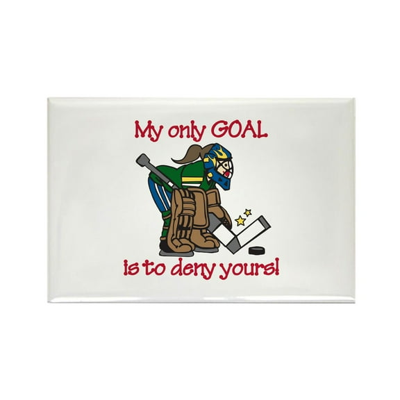 CafePress - My Only Goal Magnets - Rectangle Magnet, 2"x3" Refrigerator Magnet