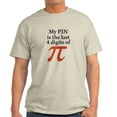 thumbnail image 1 of CafePress - My PIN Is The Last 4 Digits Of PI T Shirt - Men's Classic Graphic T-Shirt, 1 of 4