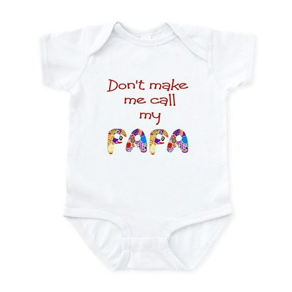 CafePress - My Papa Body Suit - Baby Light Bodysuit, Size Newborn - 24 Months