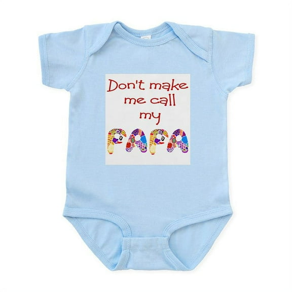 CafePress - My Papa Body Suit - Baby Light Bodysuit, Size Newborn - 24 Months