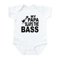 thumbnail image 1 of CafePress - My Papa Slaps The Bass Body Suit - Baby Light Bodysuit, Size Newborn - 24 Months, 1 of 4