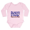 thumbnail image 1 of CafePress - My Parents Think Theyre In Charge Body Suit - Long Sleeve Cotton Baby Bodysuit, 1 of 4