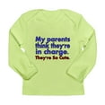 thumbnail image 1 of CafePress - My Parents Think Theyre In Charge Long Sleeve T Sh - Long Sleeve Infant T-Shirt, 1 of 2