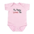 thumbnail image 1 of CafePress - My Poppy Loves Me Baby Onesie - Baby Light Bodysuit, Size Newborn - 24 Months, 1 of 4