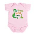 thumbnail image 1 of CafePress - My Poppy Loves Me Infant Bodysuit - Baby Light Bodysuit, Size Newborn - 24 Months, 1 of 4