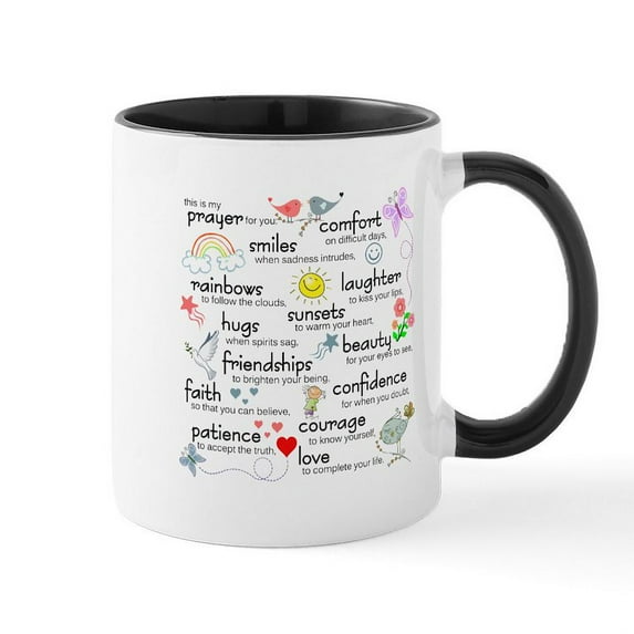 CafePress - My Prayer For You Mug - 11 oz Ceramic Mug - Novelty Coffee Tea Cup