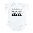 thumbnail image 1 of CafePress - My Siblings Have Paws Body Suit - Baby Light Bodysuit, Size Newborn - 24 Months, 1 of 4