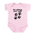thumbnail image 1 of CafePress - My Siblings Have Tails Body Suit - Baby Light Bodysuit, Size Newborn - 24 Months, 1 of 4