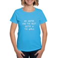 thumbnail image 1 of CafePress - My Sister Best Sister Women's Dark T Shirt - Women's Traditional Fit Dark T-Shirt, 1 of 4