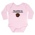 thumbnail image 1 of CafePress - My Sister Is A Goldendoodle Body Suit - Long Sleeve Cotton Baby Bodysuit, 1 of 4